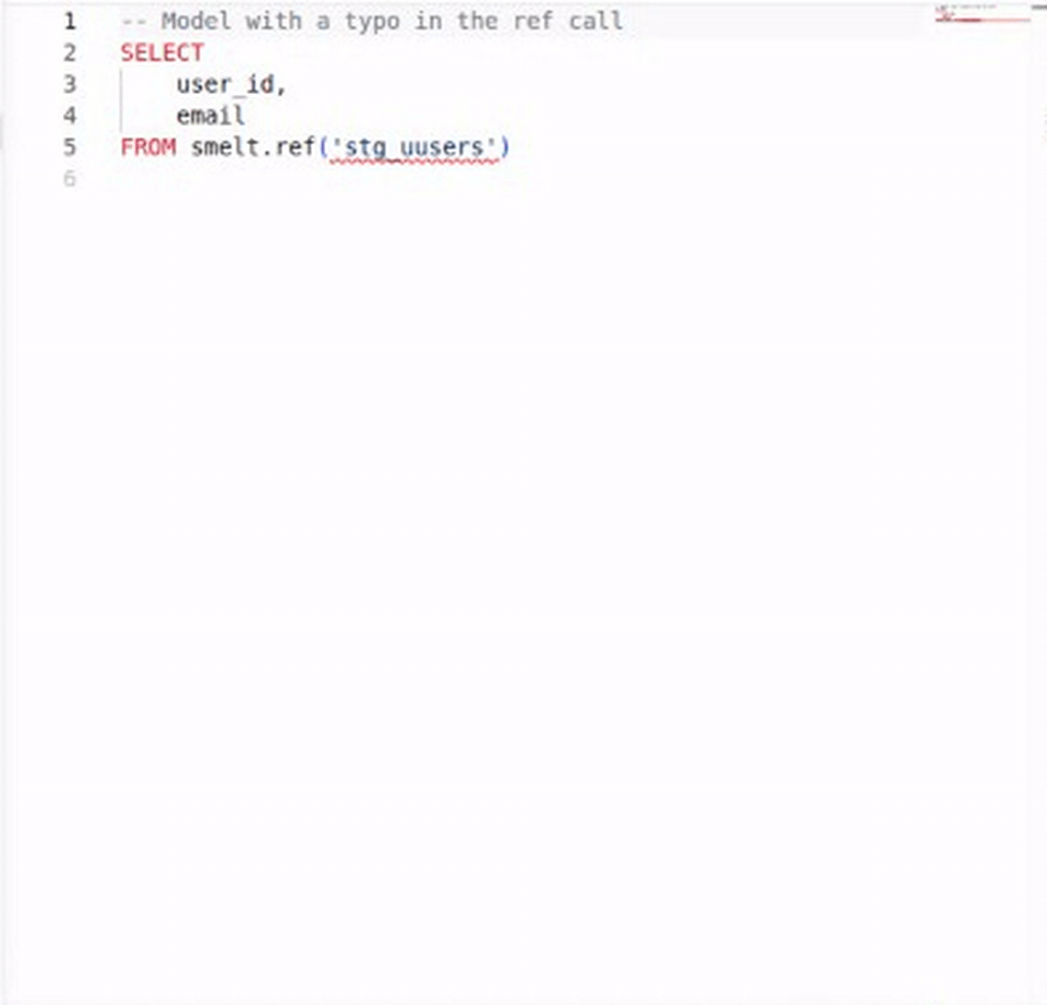 Create model from ref